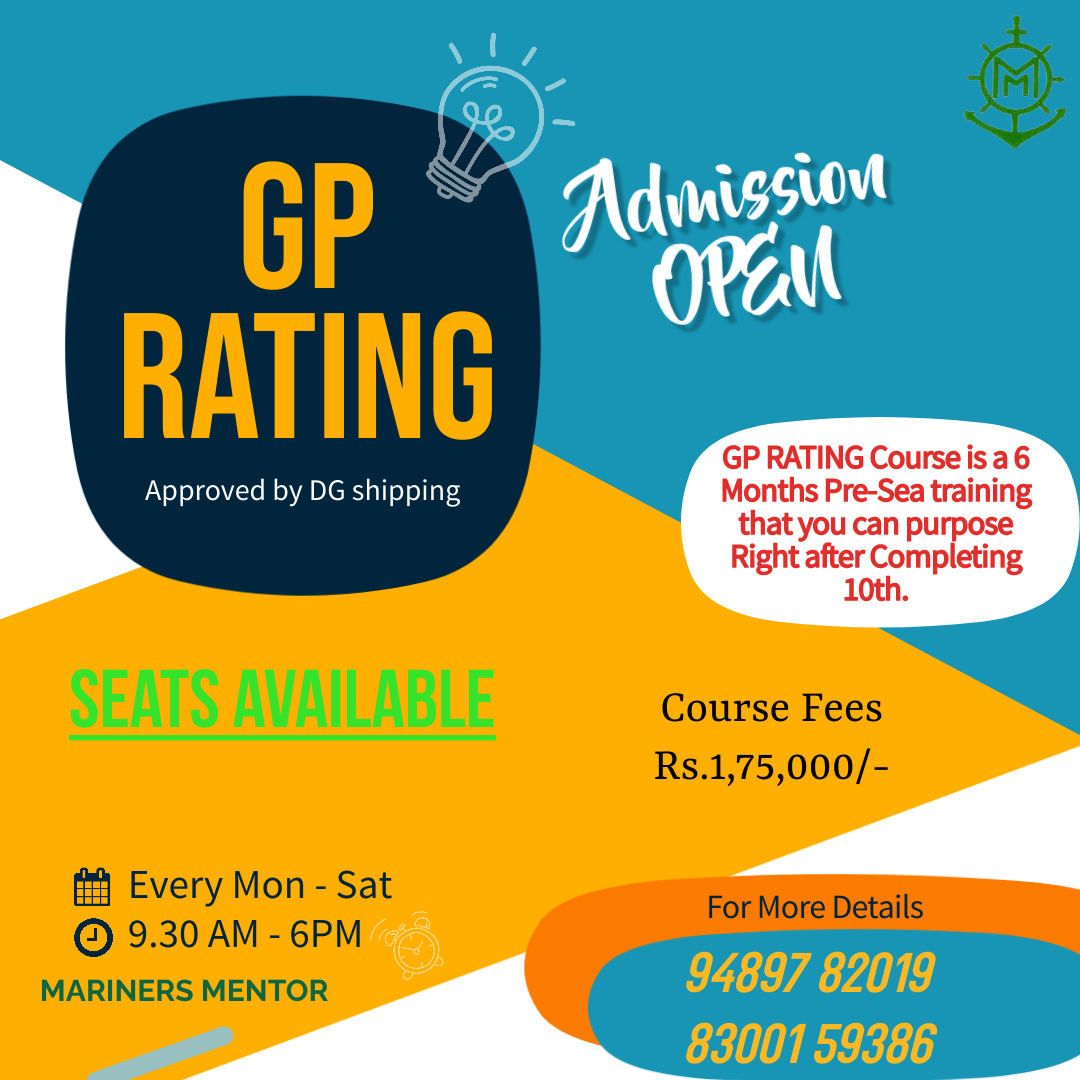  GP Rating Course - Marine Service in Thoothukudi